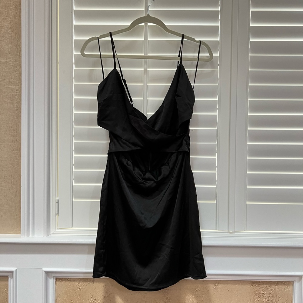 Etiquette Black Mini Dress